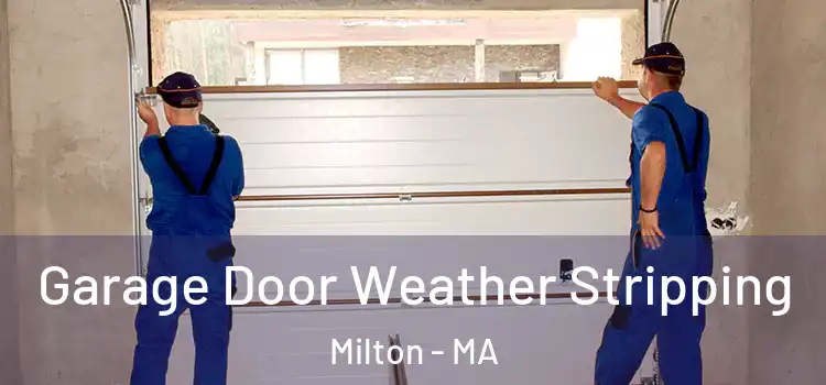 Garage Door Weather Stripping Milton - MA