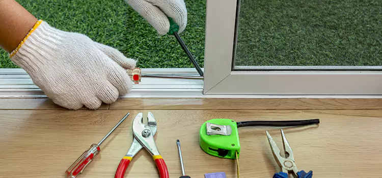 Sliding Door Track Replacement in Milton, MA